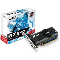 MSI R7 240 2GD3 LPV1 2GB 128Bit 912-V809-1298 DDR3 DVI HDMI VGA - 1